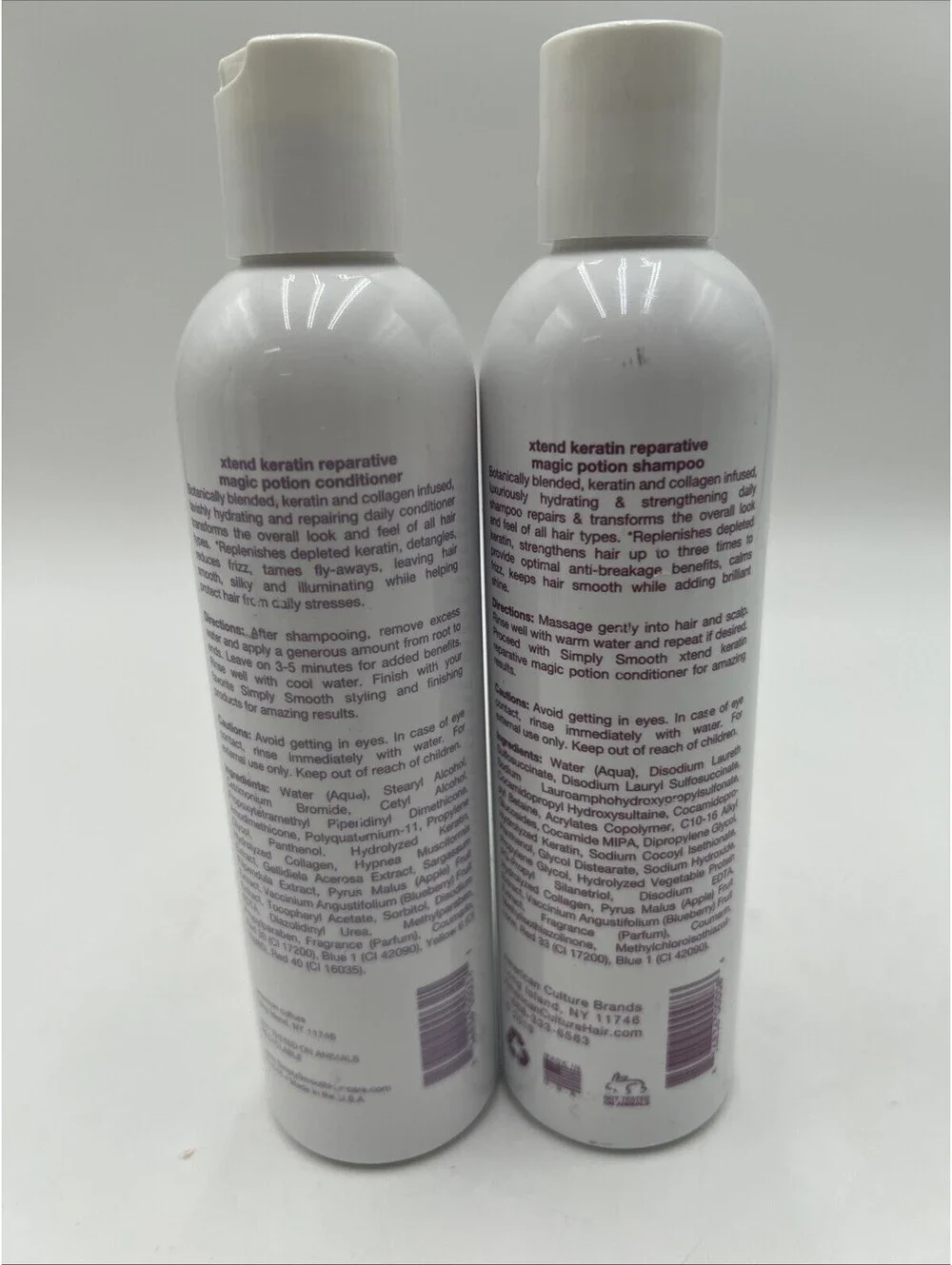 SS SIMPLY SMOOTH XTEND Shampoo &Conditioner Magic Potion Hair Care 8.5Oz